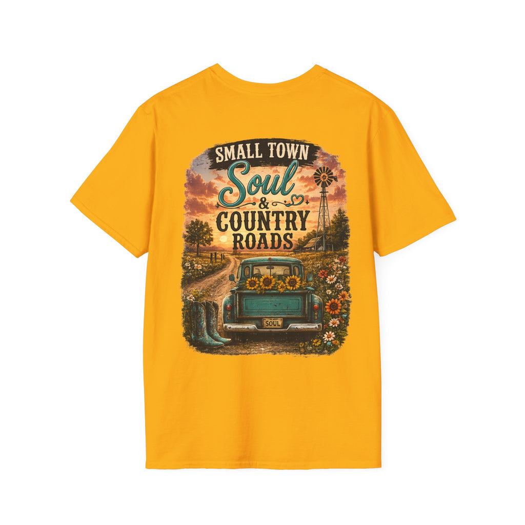 Country Soul Collection T-Shirt — Vintage Distressed Logo Tee