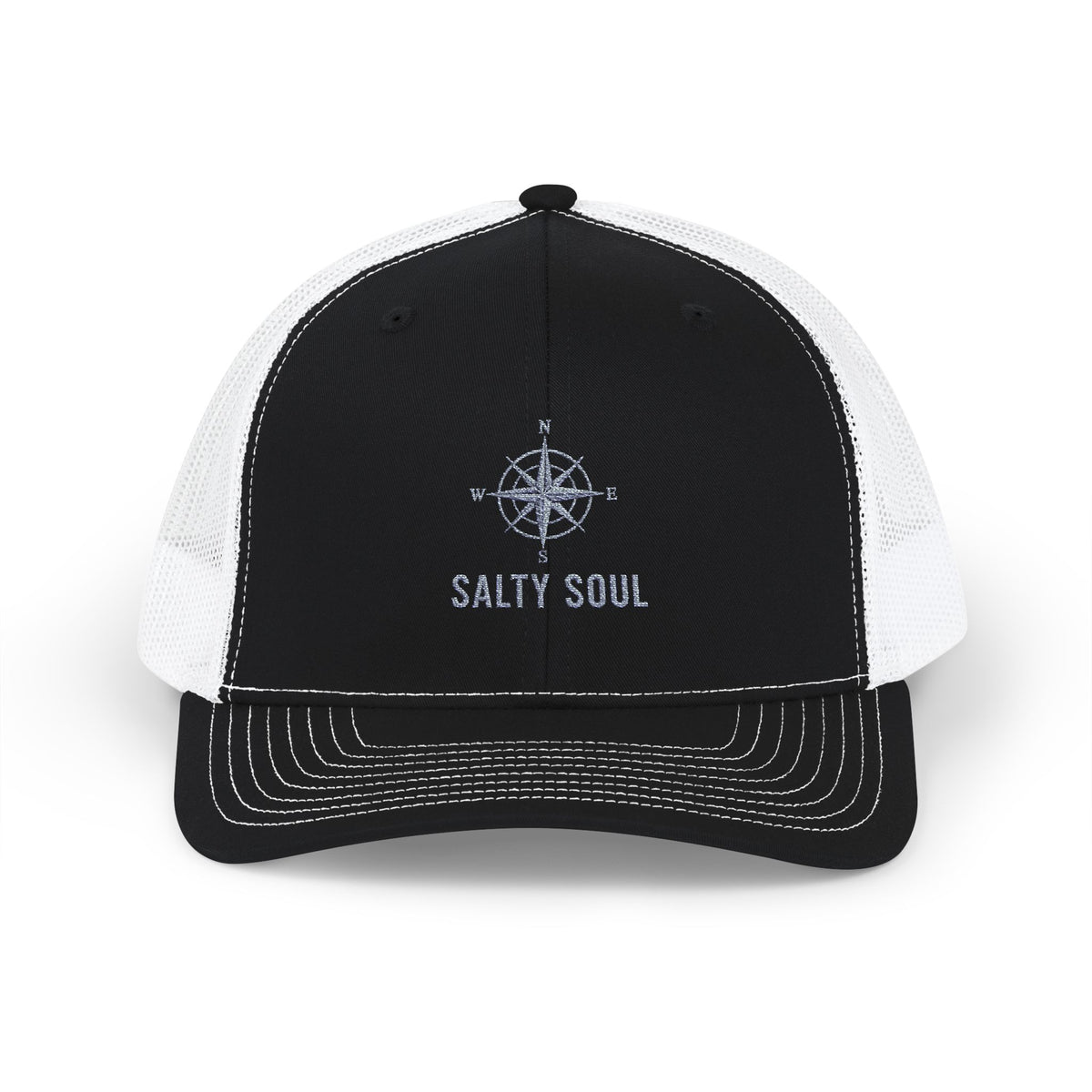 Salty Soul Compass Trucker Cap