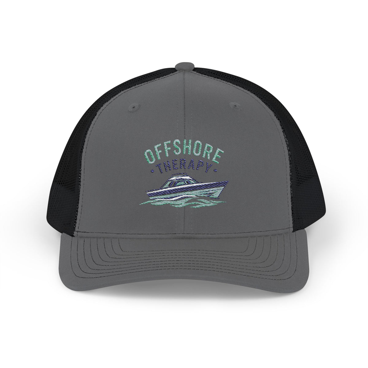 Offshore Therapy Boat Snapback Trucker Cap