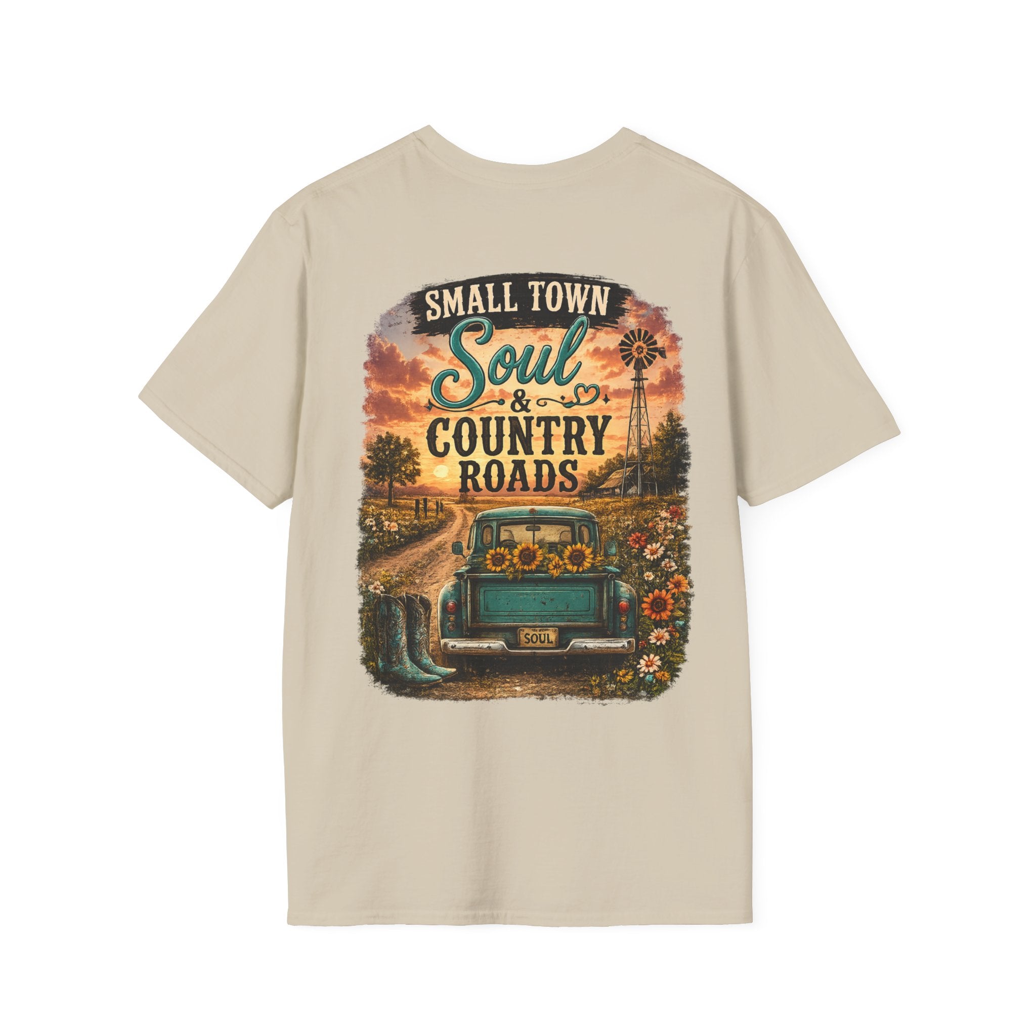 Country Soul Collection T-Shirt — Vintage Distressed Logo Tee