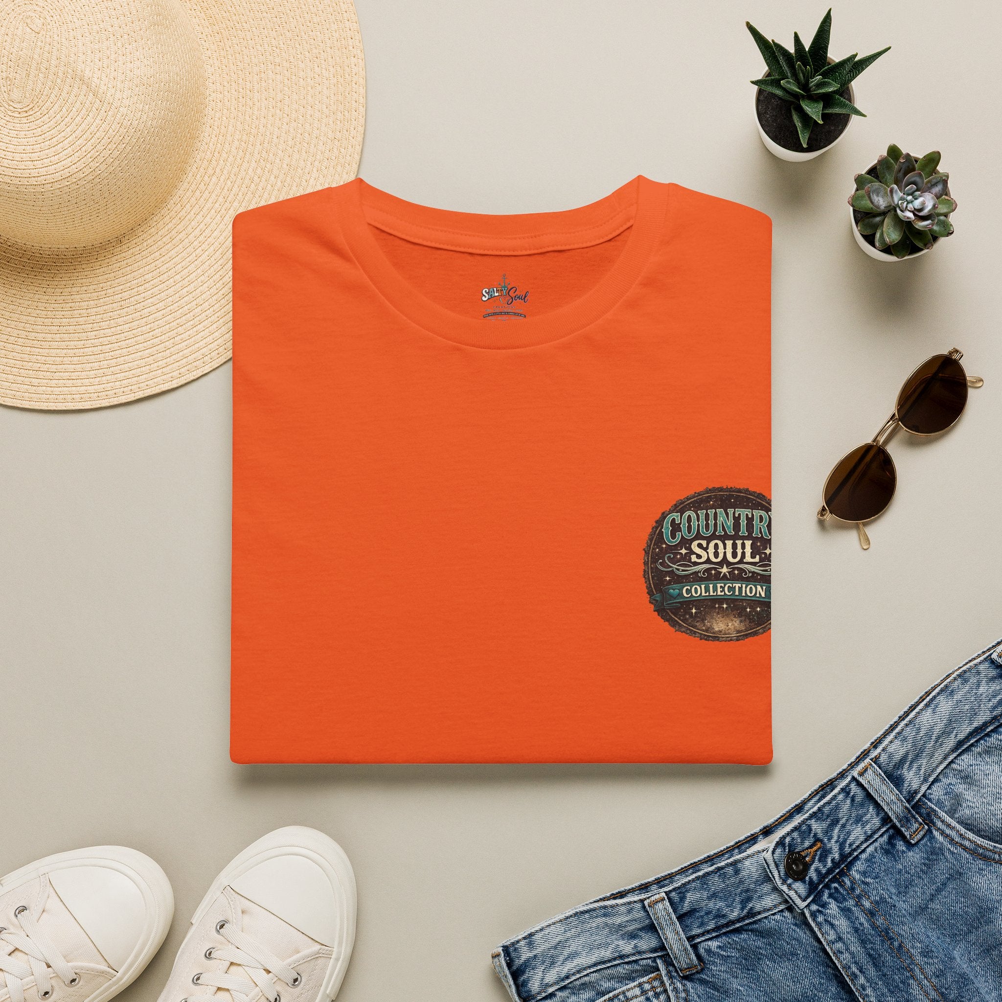 Country Soul Collection T-Shirt — Vintage Distressed Logo Tee