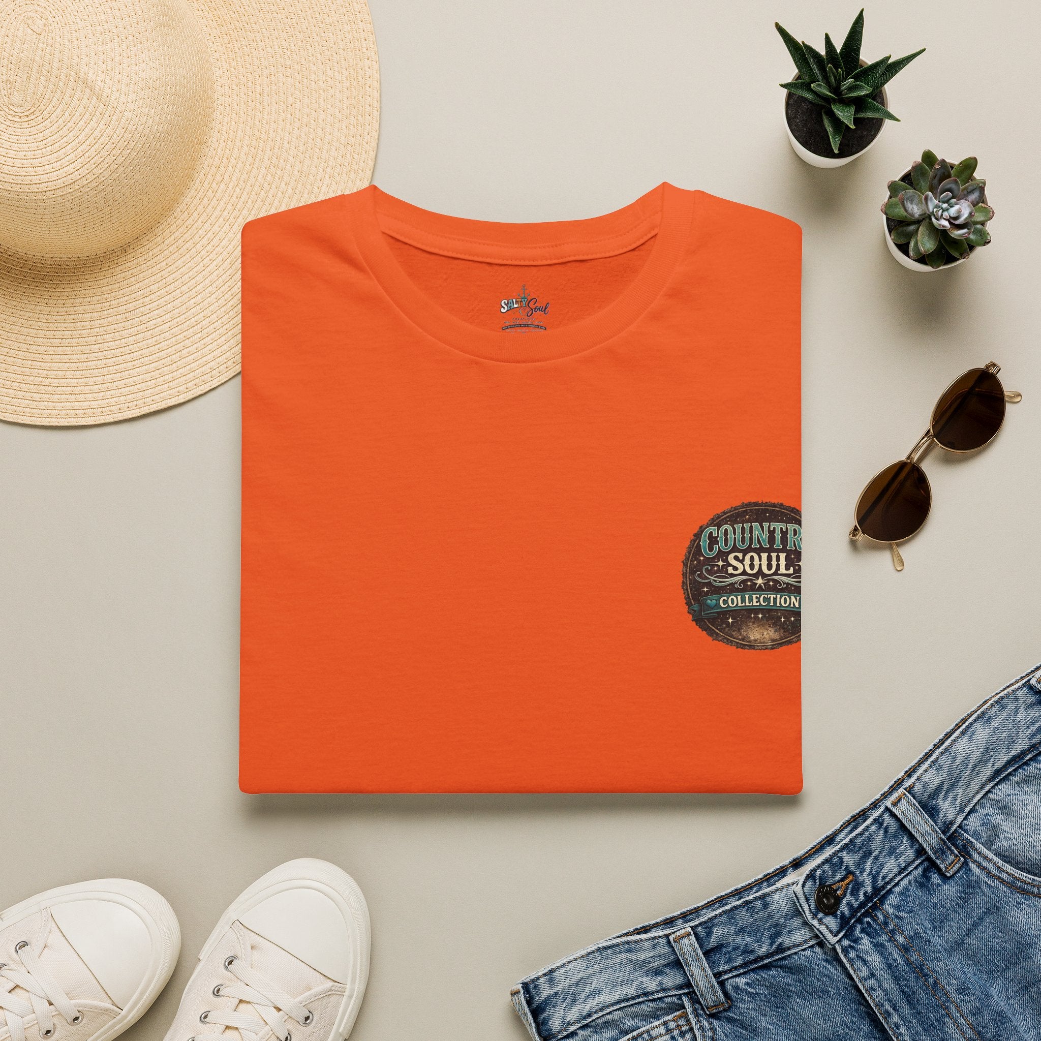 T-Shirt — Country Soul Collection Chest Logo Tee