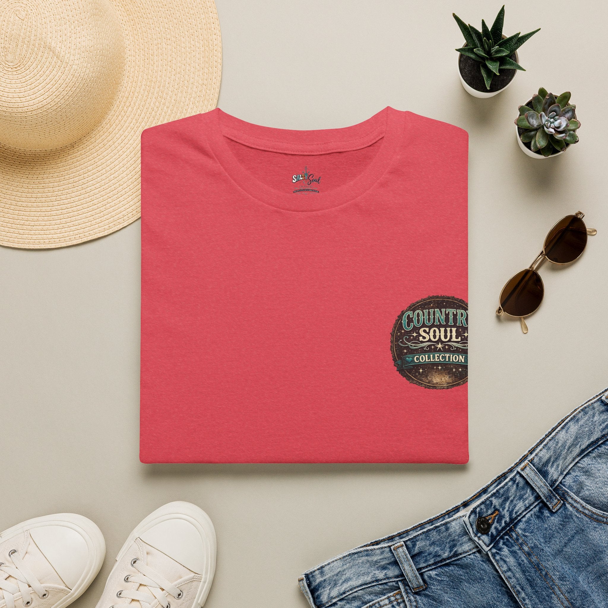 Country Soul Collection T-Shirt — Vintage Distressed Logo Tee