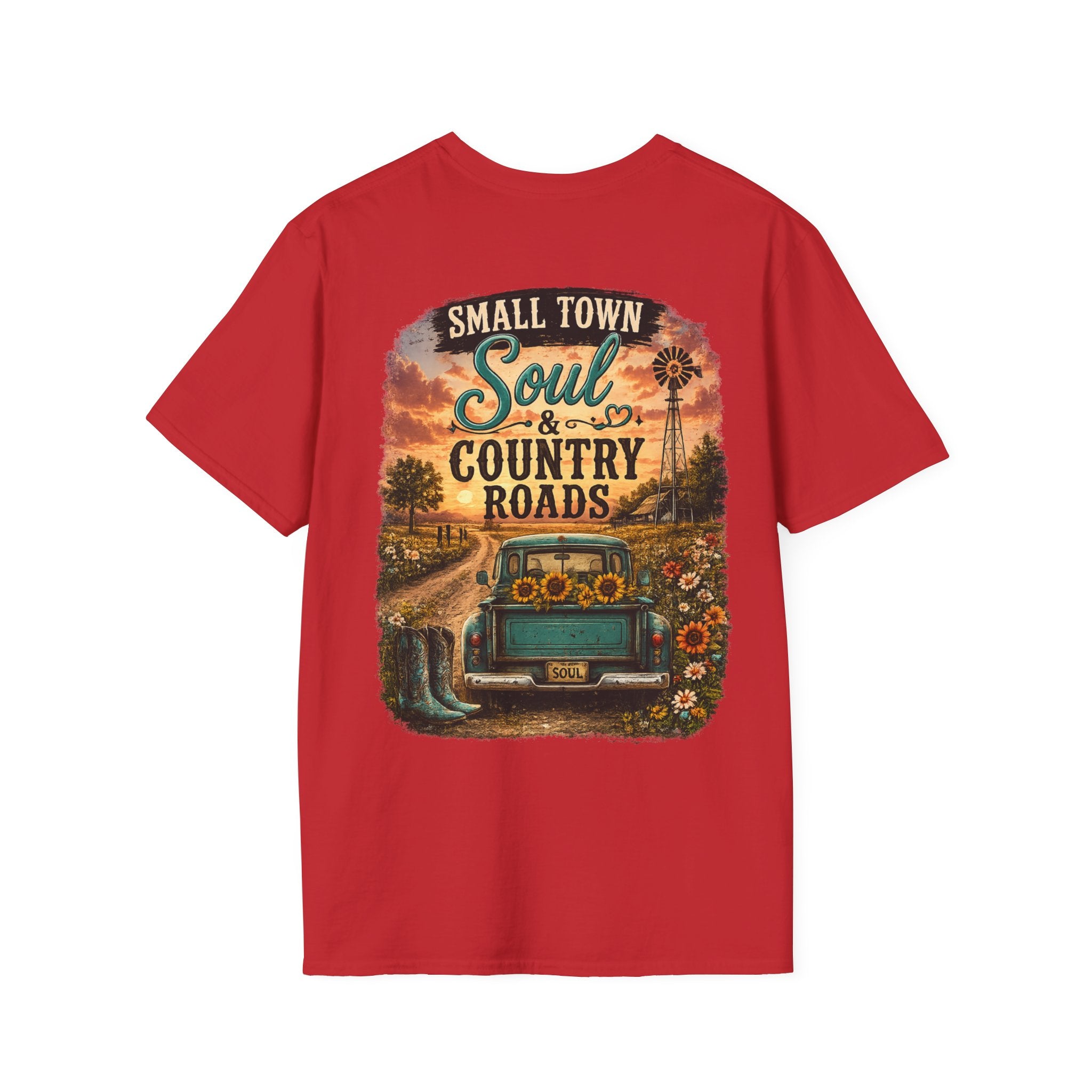 Country Soul Collection T-Shirt — Vintage Distressed Logo Tee