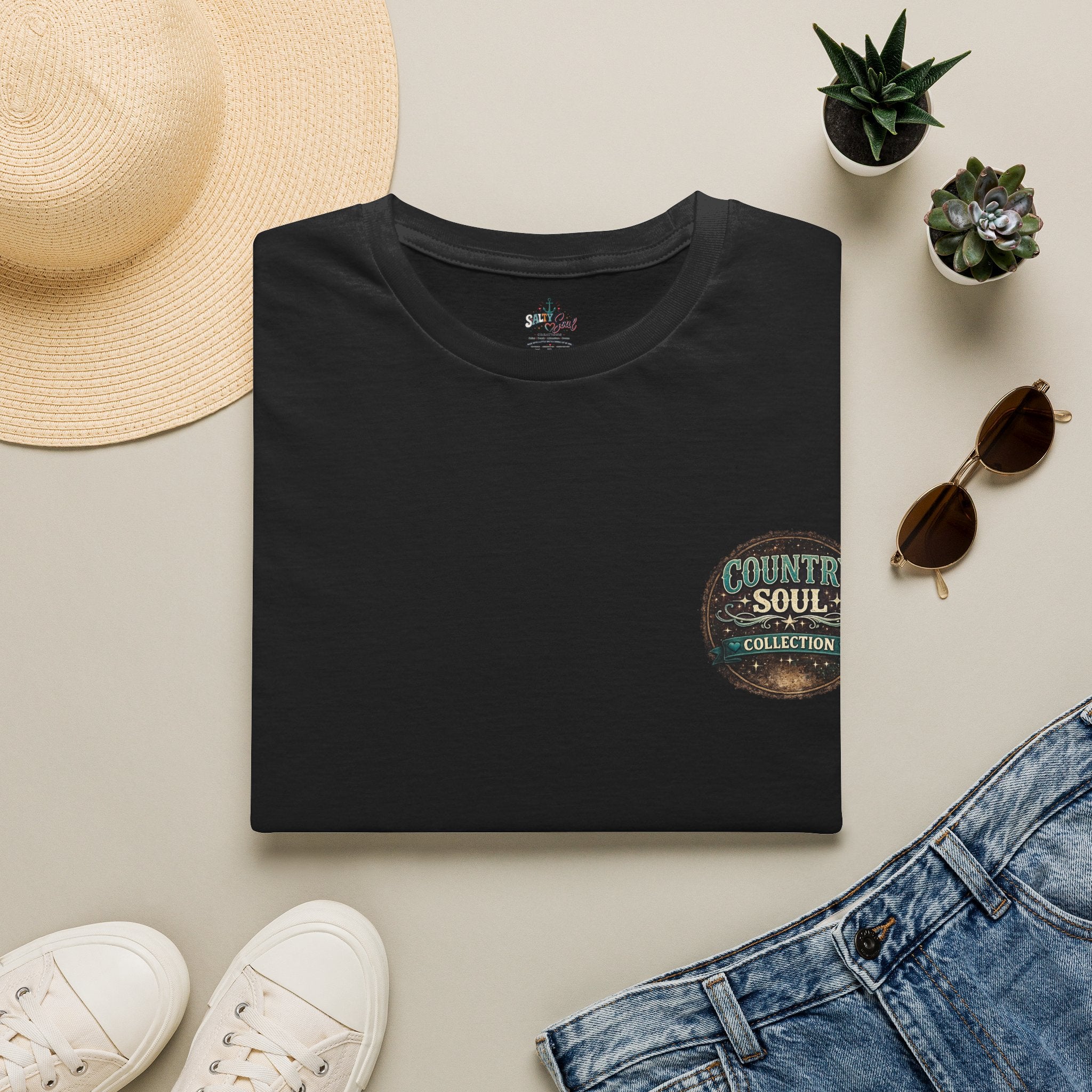 Country Soul Collection T-Shirt — Vintage Distressed Logo Tee
