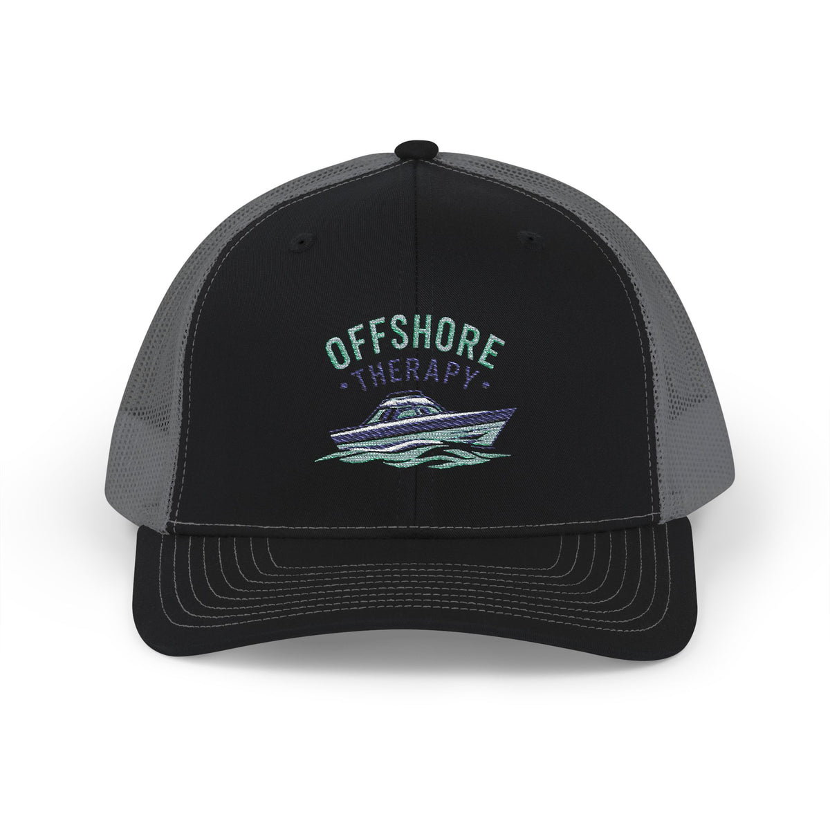 Offshore Therapy Boat Snapback Trucker Cap