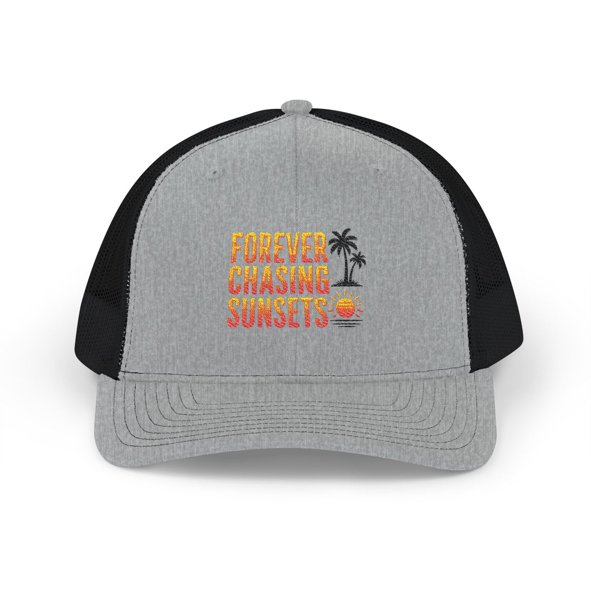 Forever Chasing Sunsets Snapback Trucker Cap