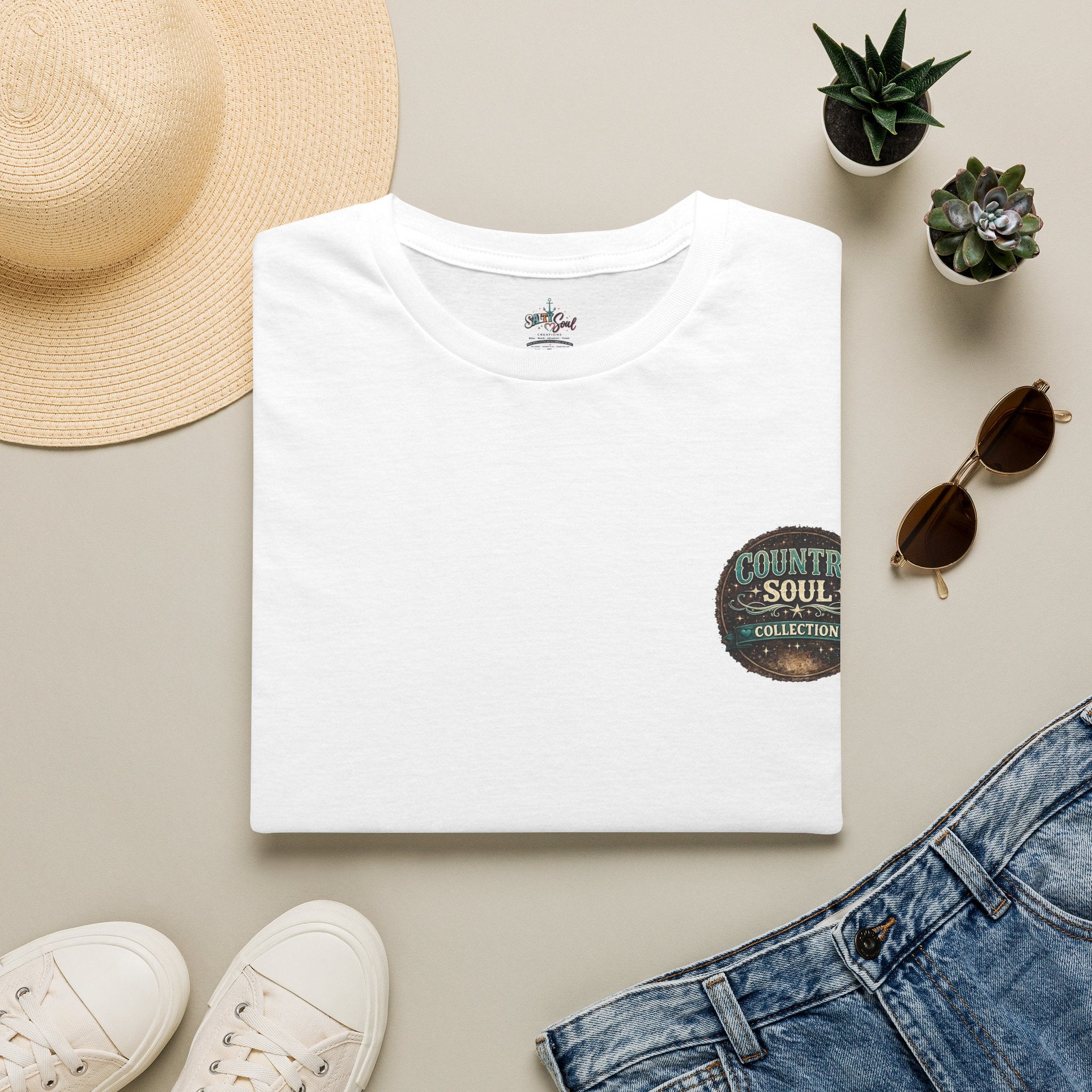 T-Shirt — Country Soul Collection Chest Logo Tee