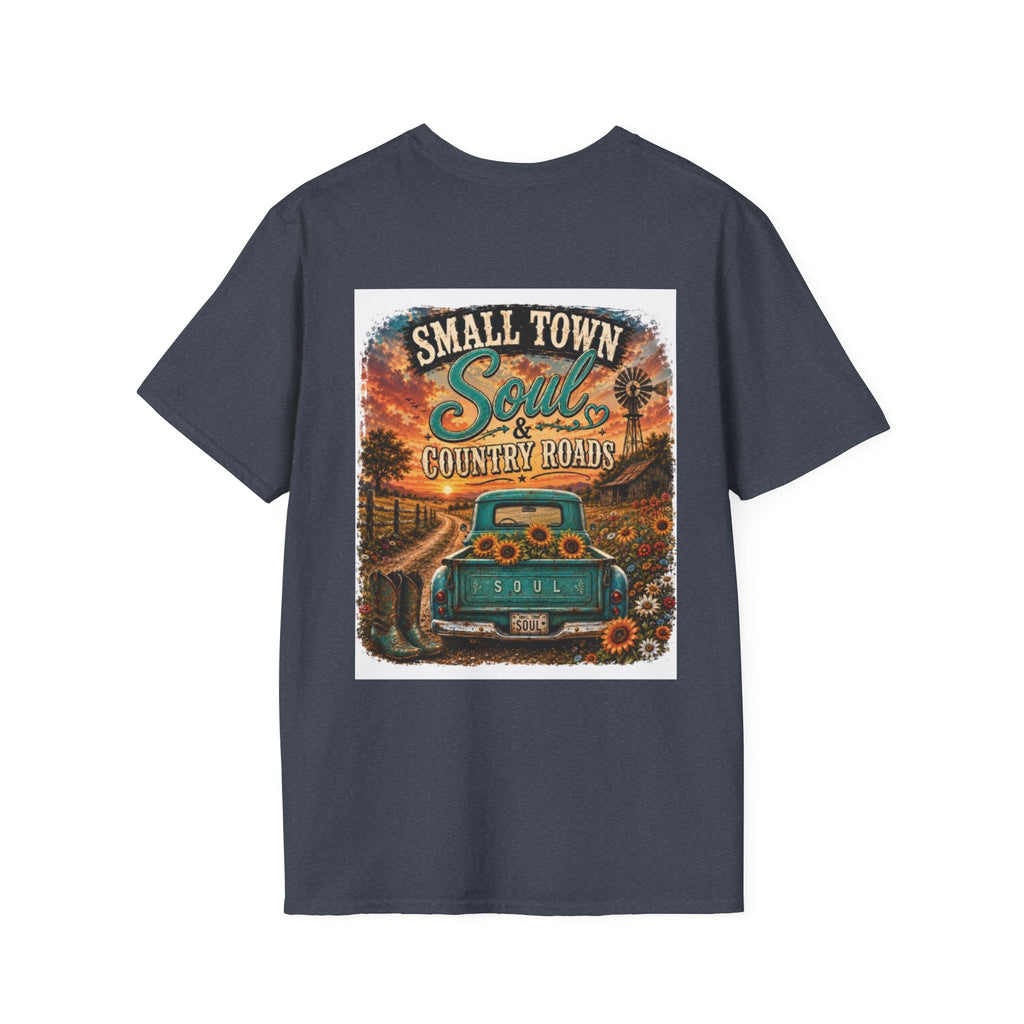 Country Soul Vintage Logo T-Shirt — Rustic Retro Pocket Tee