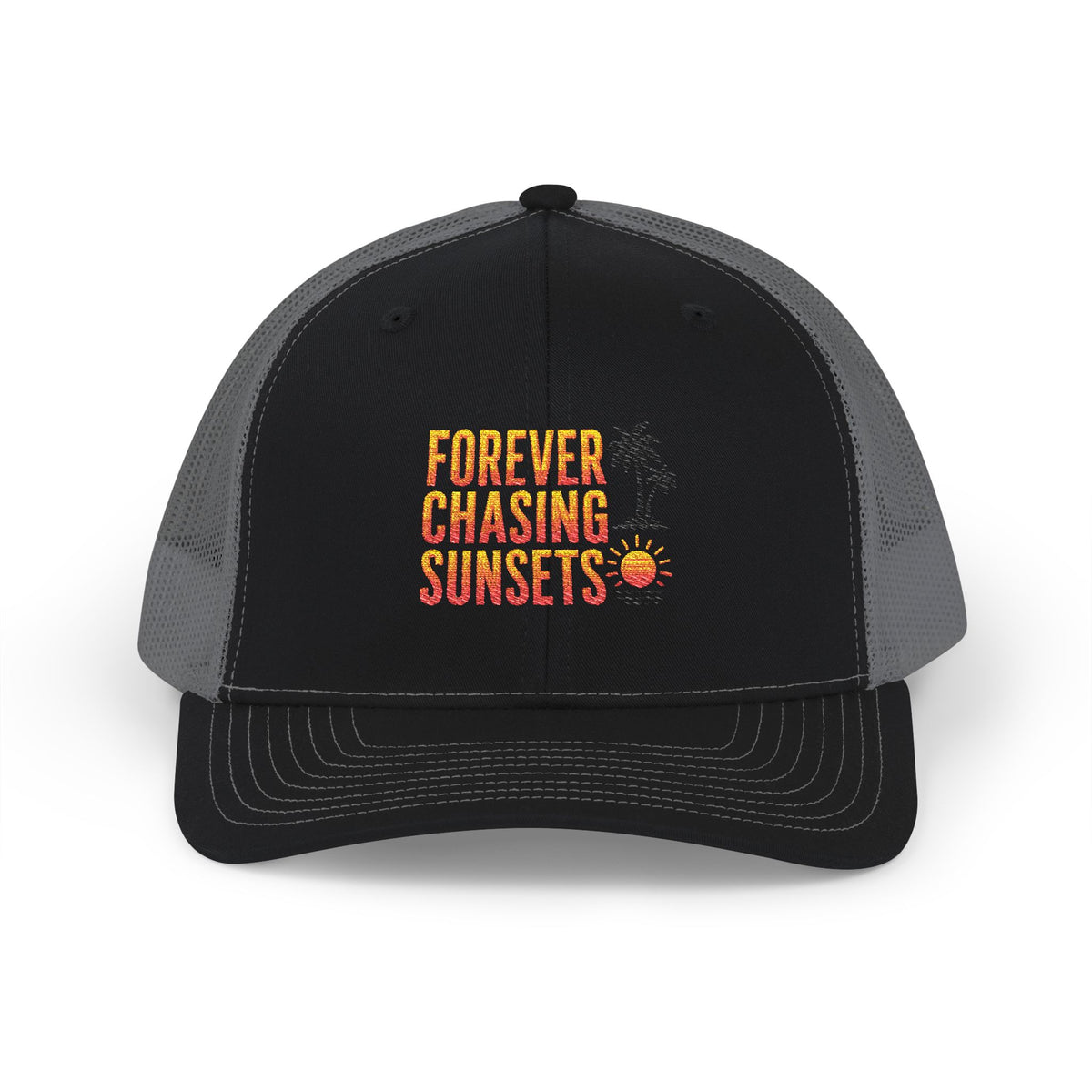 Forever Chasing Sunsets Snapback Trucker Cap