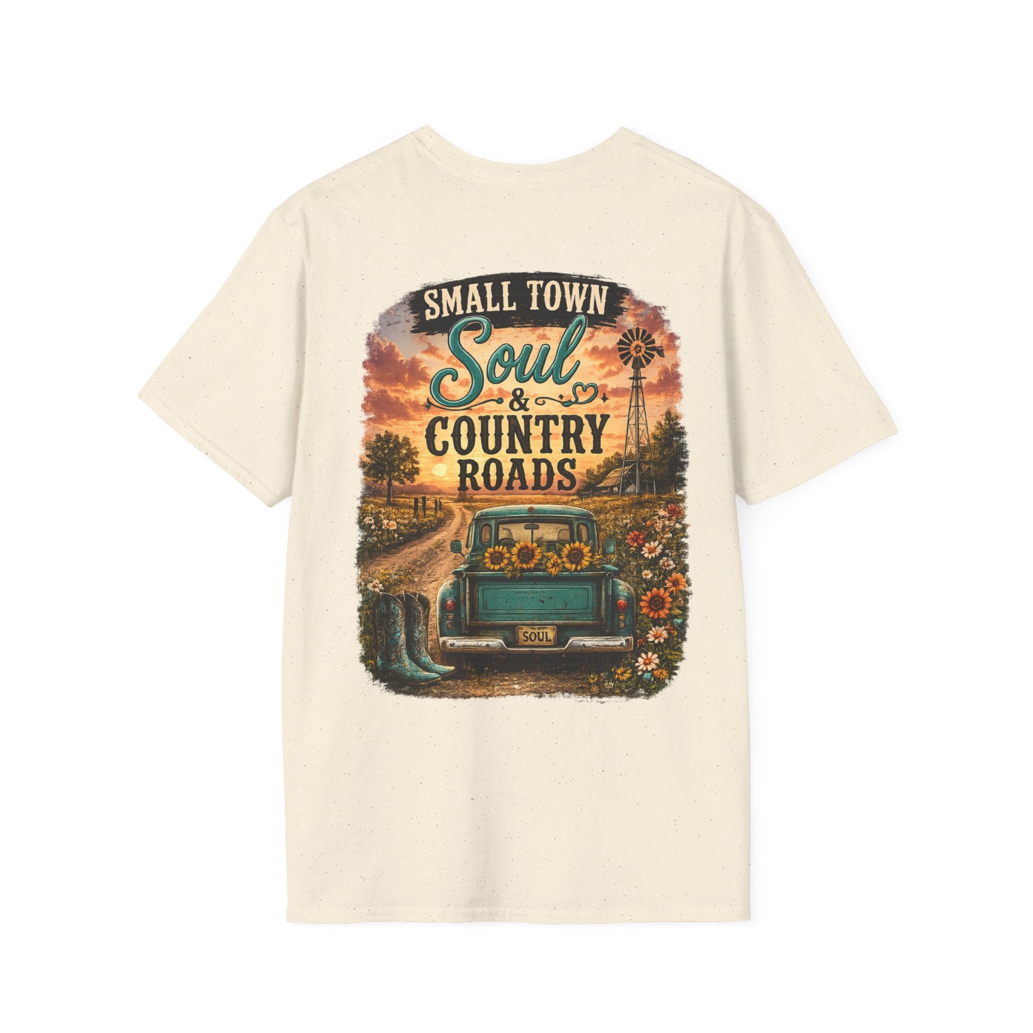 Country Soul Collection T-Shirt — Vintage Distressed Logo Tee