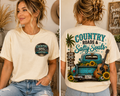 Country Soul Collection T‑Shirt — Rustic Retro Pocket Logo Tee