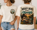T-Shirt — “Sweet Tea & Sarcasm” Vintage Floral Pocket Tee