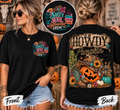 Salty Soul Spooky Vibes Halloween T-Shirt — Tropical Sunset Surf Graphic