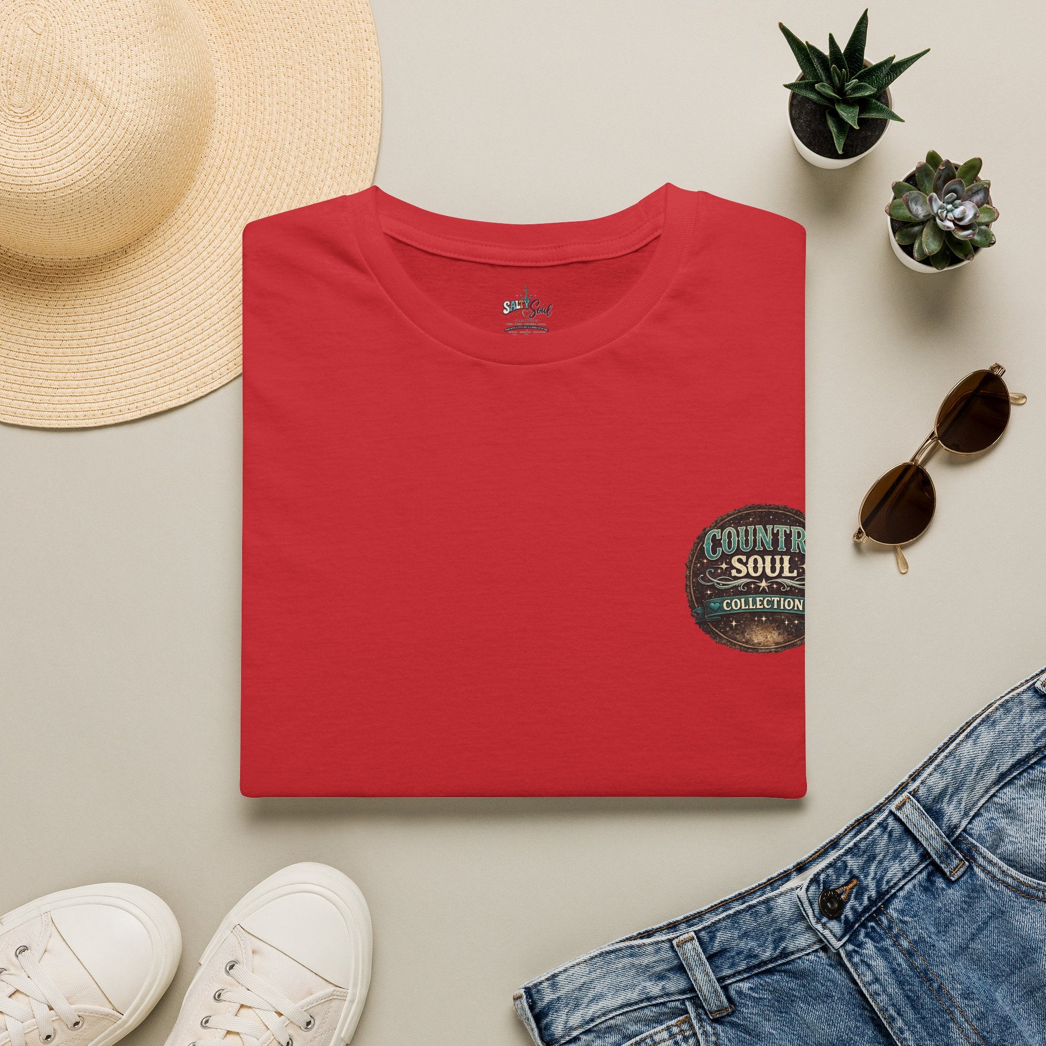 T-Shirt — Country Soul Collection Chest Logo Tee