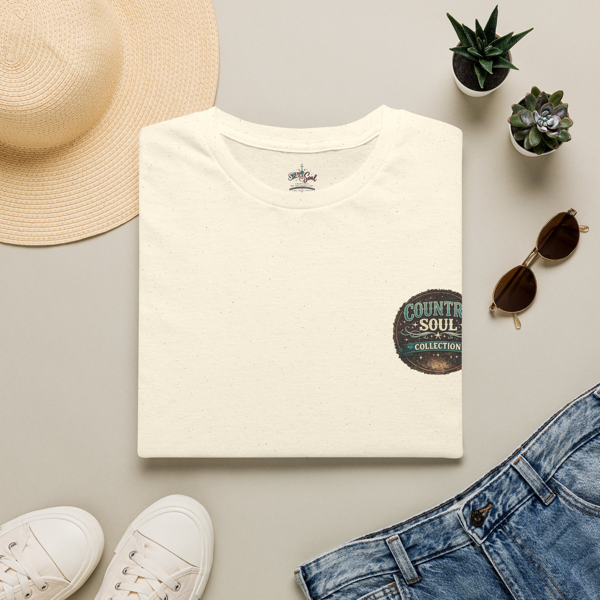 T-Shirt — Country Soul Collection Chest Logo Tee