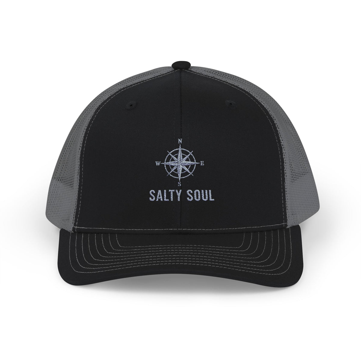 Salty Soul Compass Trucker Cap