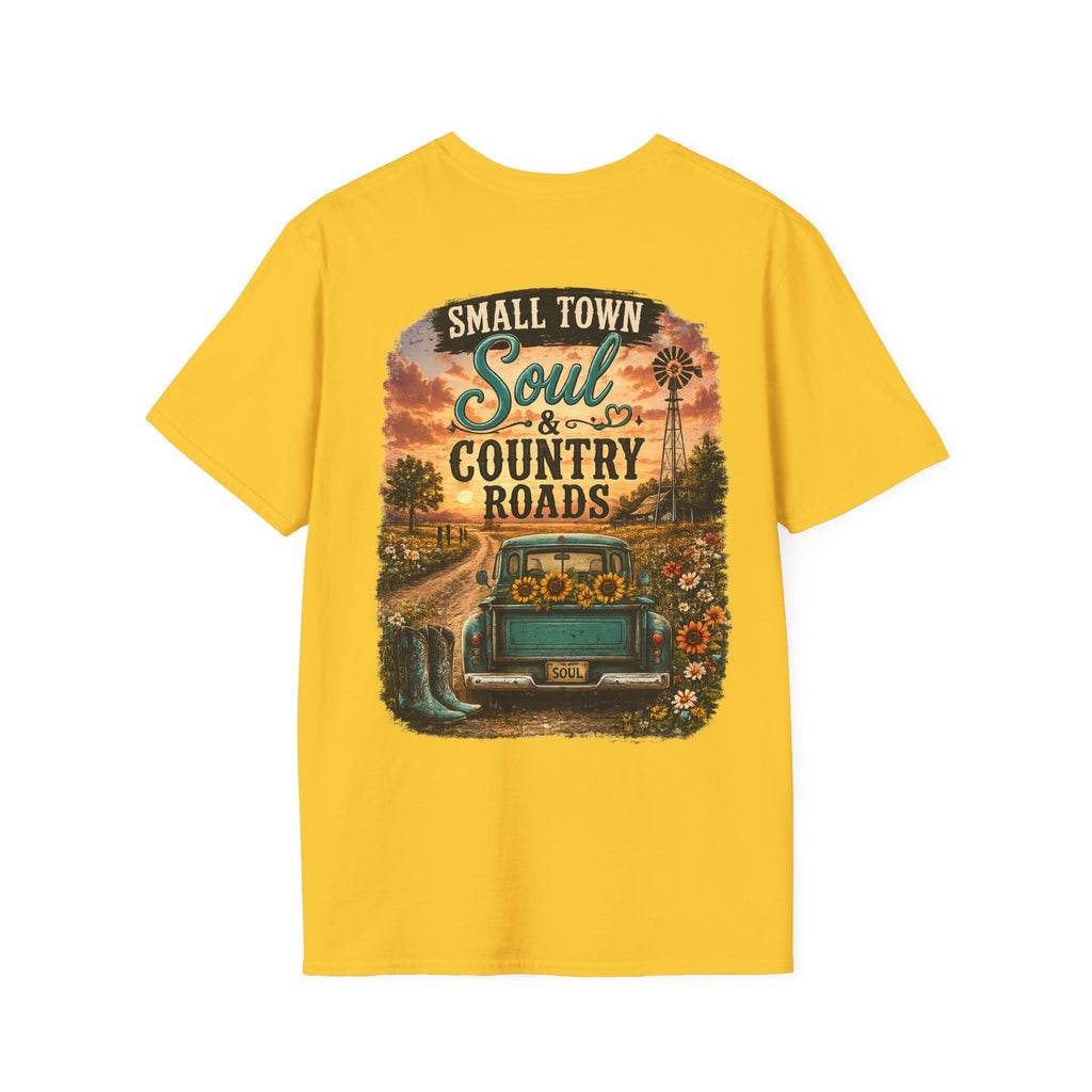 Country Soul Collection T-Shirt — Vintage Distressed Logo Tee