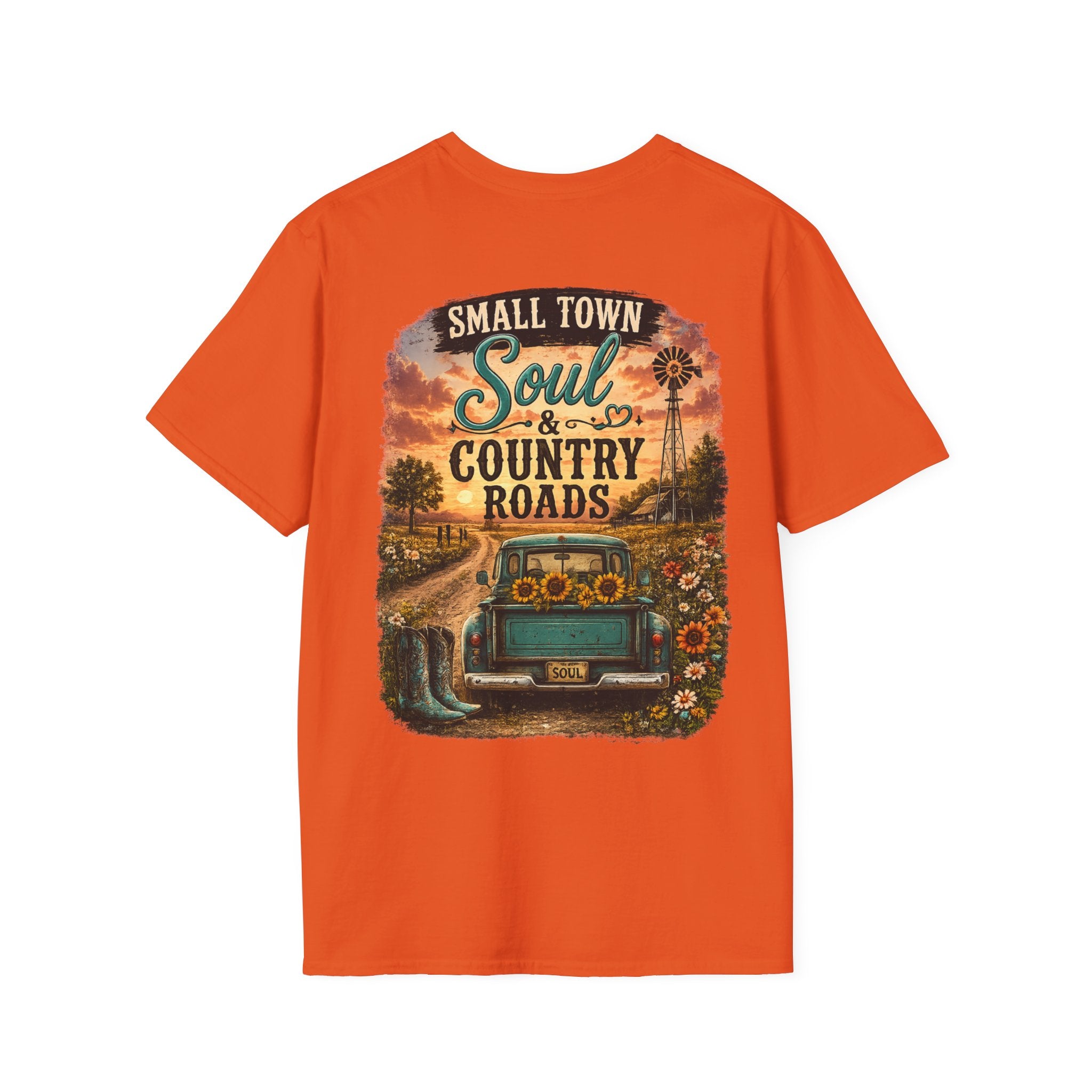 Country Soul Collection T-Shirt — Vintage Distressed Logo Tee