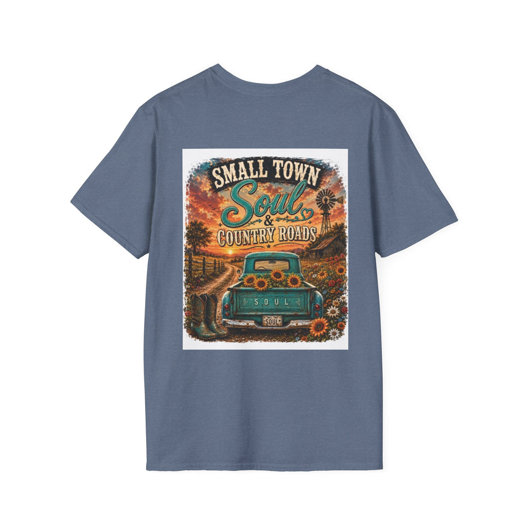Country Soul Vintage Logo T-Shirt — Rustic Retro Pocket Tee