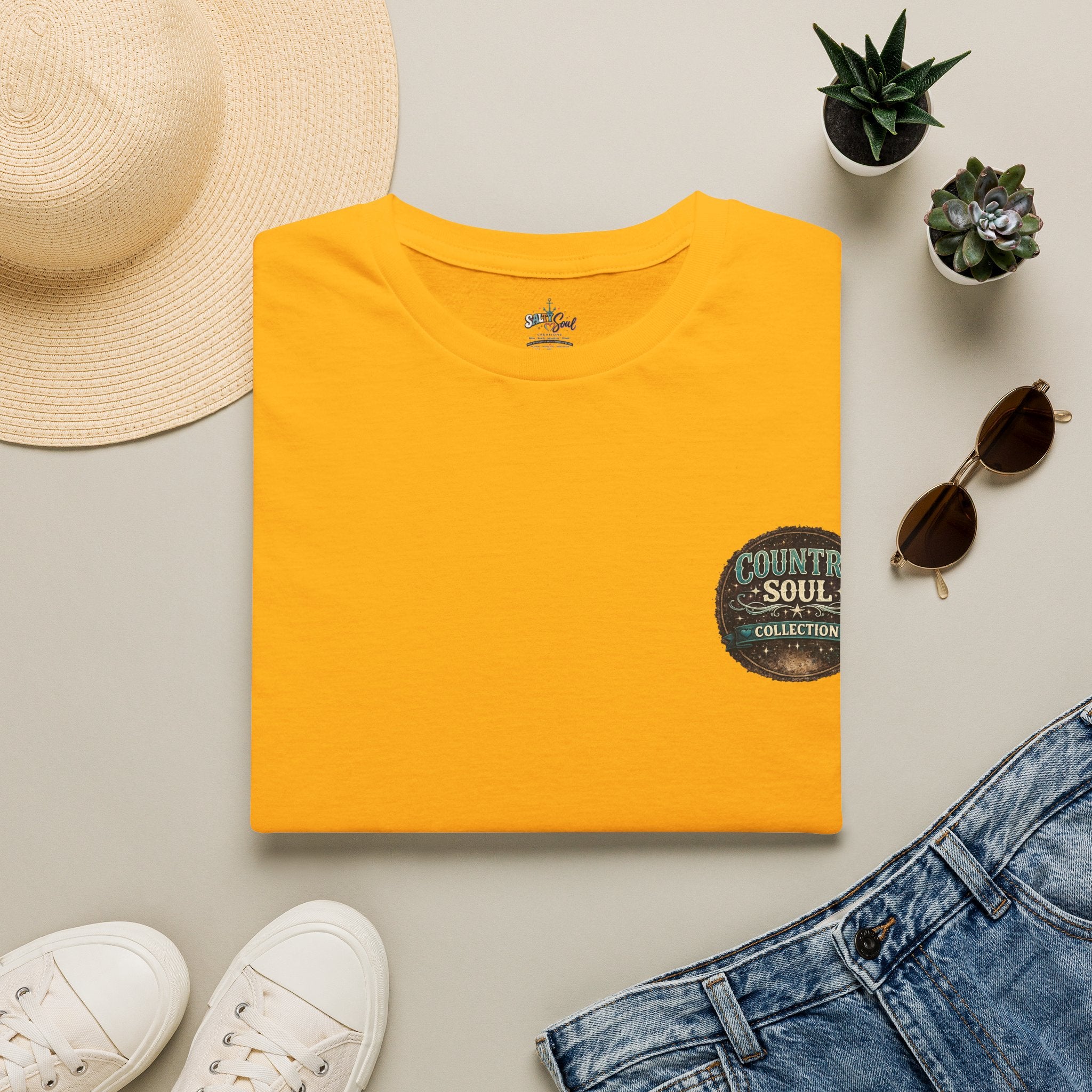 T-Shirt — Country Soul Collection Chest Logo Tee