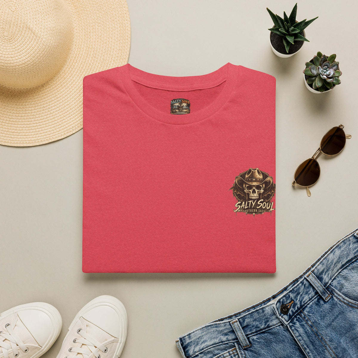 Salty Soul Pumpkin ManTee — Vintage Nautical Pirate Graphic T-Shirt