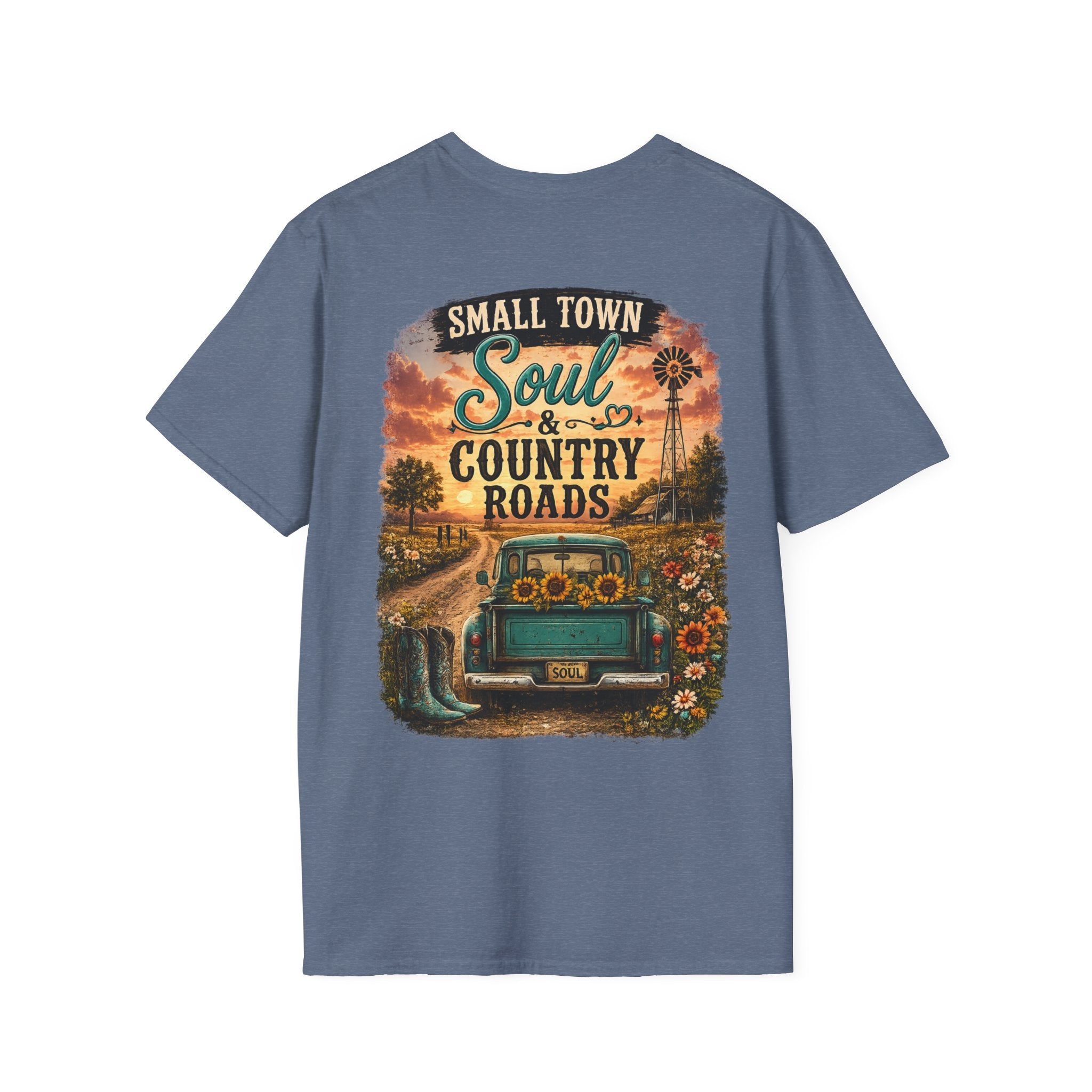 Country Soul Collection T-Shirt — Vintage Distressed Logo Tee