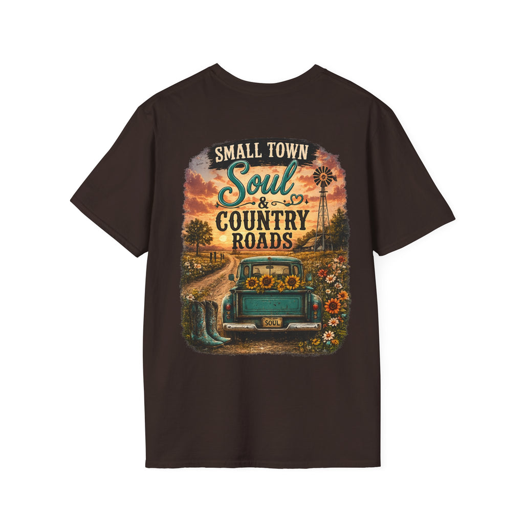 Country Soul Collection T-Shirt — Vintage Distressed Logo Tee