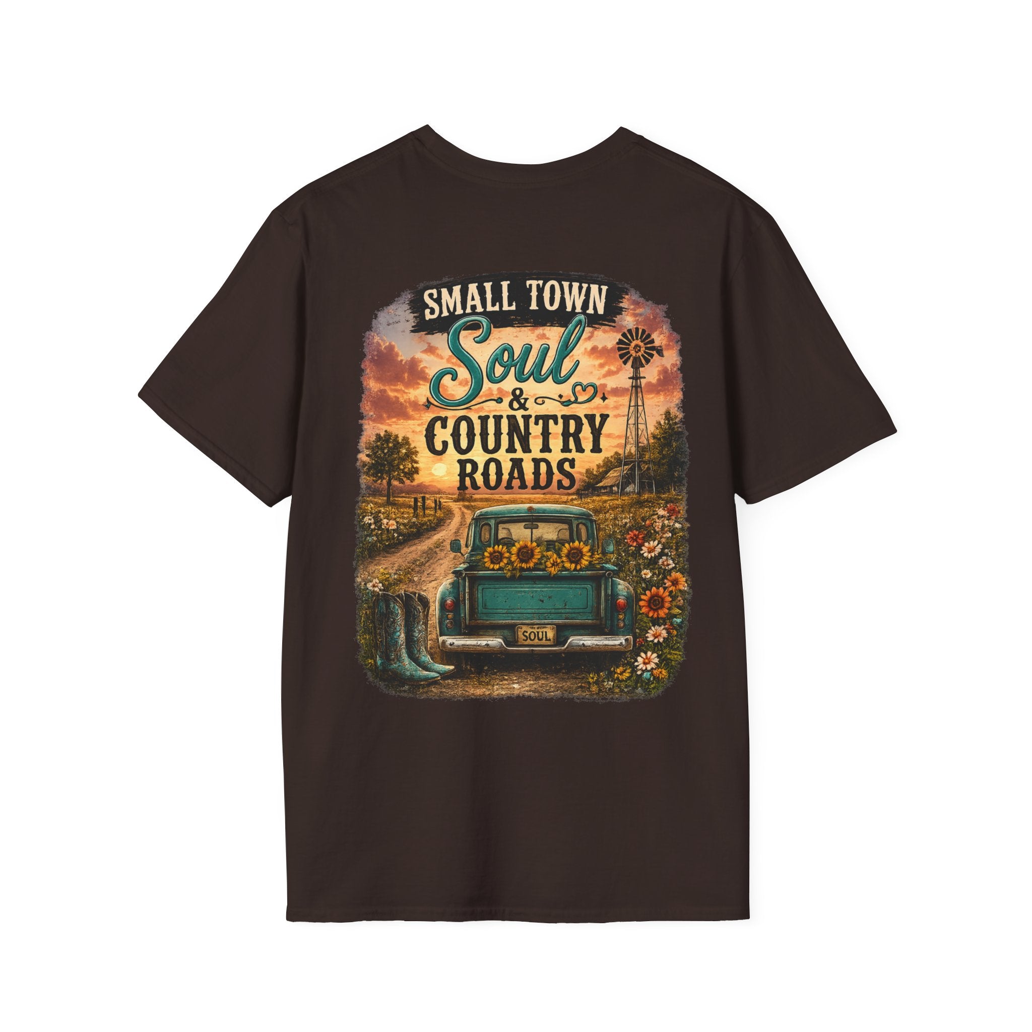 Country Soul Collection T-Shirt — Vintage Distressed Logo Tee