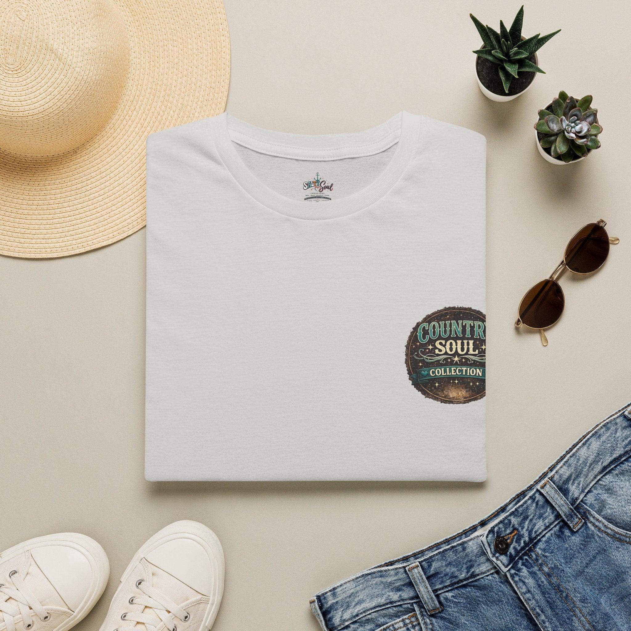 Country Soul Collection T-Shirt — Vintage Distressed Logo Tee