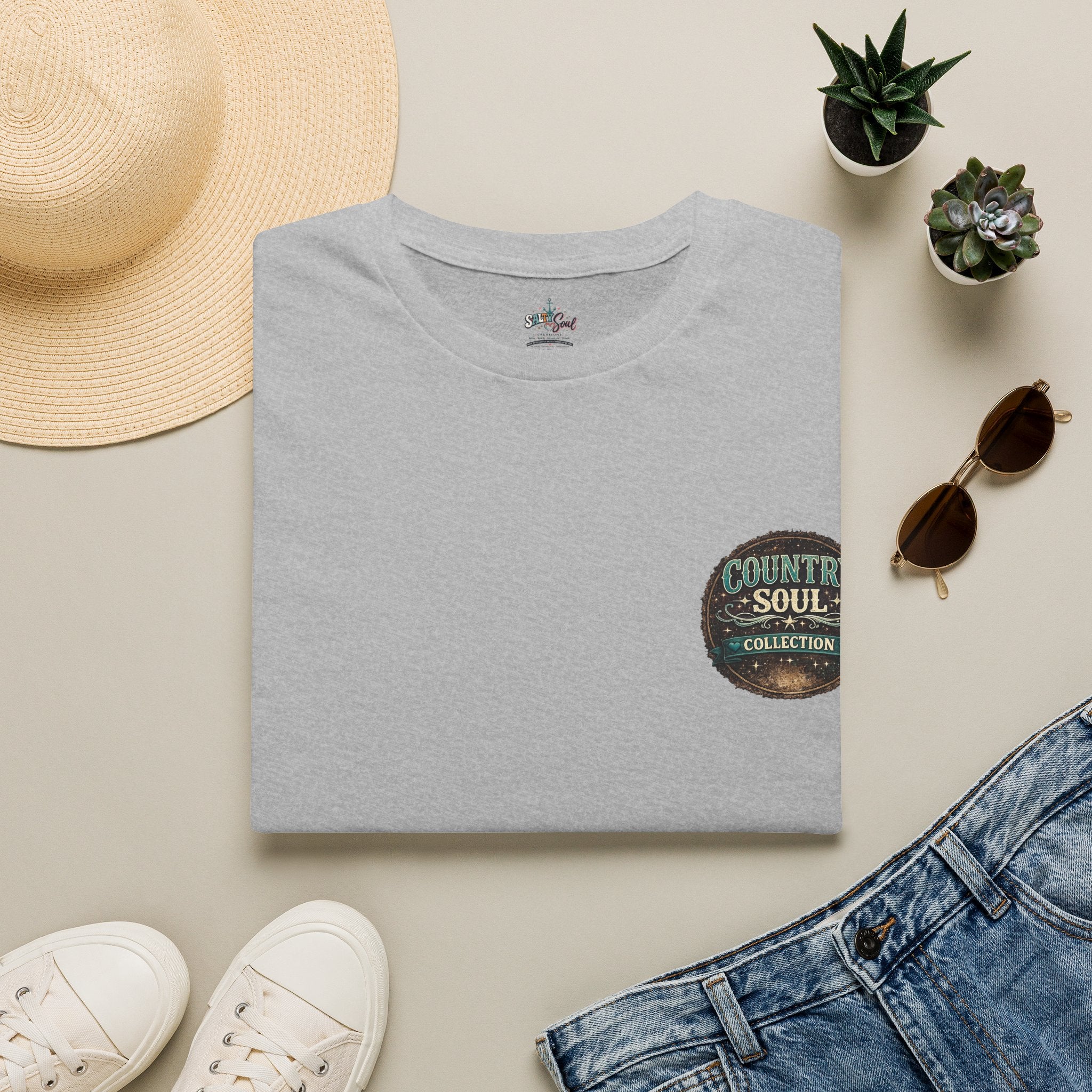 Country Soul Collection T-Shirt — Vintage Distressed Logo Tee